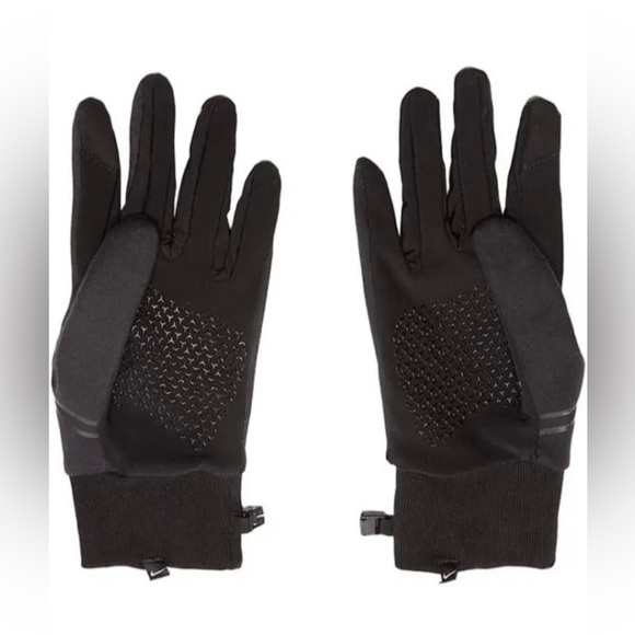 New Nike Men's TECH Fleece Gloves Black Size Large / XL Lightweight L/XL - Picture 2 of 3